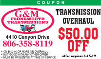 transmission in amarillo